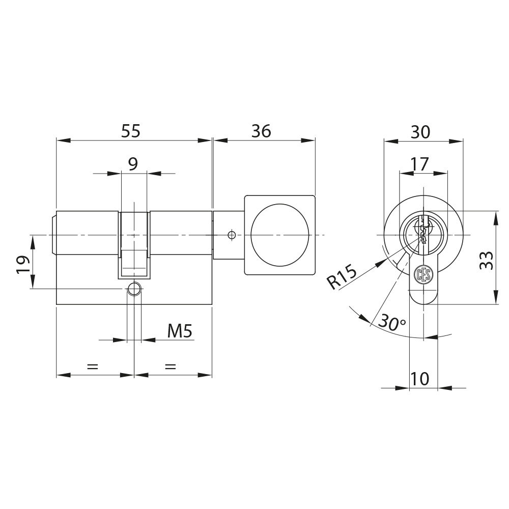 Oramics Einsteckschloss 6-Stiftiger Knaufzylinder Türzylinder 40/40 inkl. 5  Schlüssel »Knaufzylinder«, Schließzylinder mit 2 Montageschrauben (80 und  50 mm), 8-tlg., Türschloss mit 2x 6 Sperrstiften, ideales Türschloss für  Innen- und Außentüren